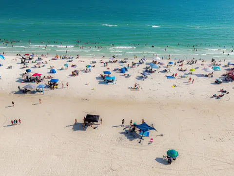 바다 물결 4K 배경화면 · ocean · 3840×2880