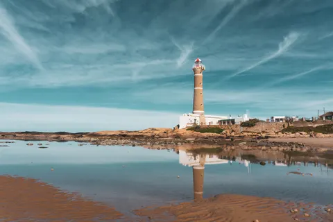 Fond d'écran Côte du phare 4K · ocean · 3840×2560