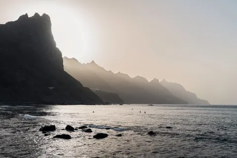 Fond d'écran Falaise océanique 4K · ocean · 3840×2560