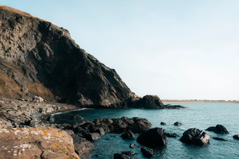 Meeresklippe 4K Hintergrundbild · ocean · 3840×2560