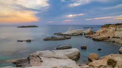 خلفية جرف المحيط بدقة 4K · ocean · 3840×2160