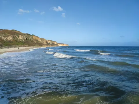 Fond d'écran Falaise océanique 4K · ocean · 3840×2880