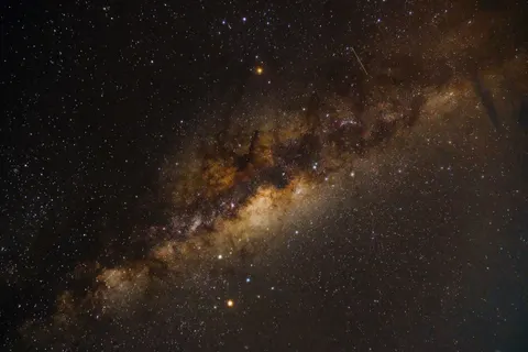 Papel de parede Via Láctea céu noturno 4K · space · 3840×2560