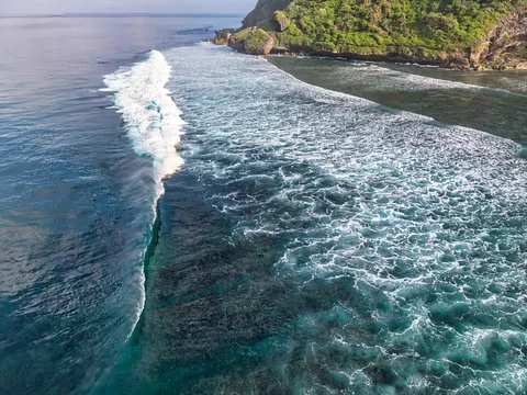 والپیپر امواج اقیانوس با کیفیت 4K · ocean · 3840×2880