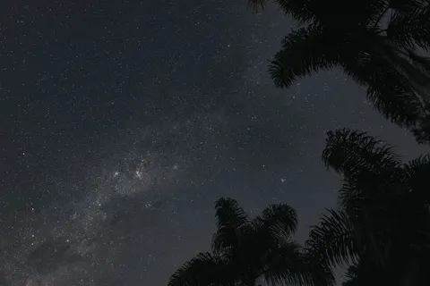 خلفية درب التبانة ليلاً بدقة 4K · space · 3840×2560