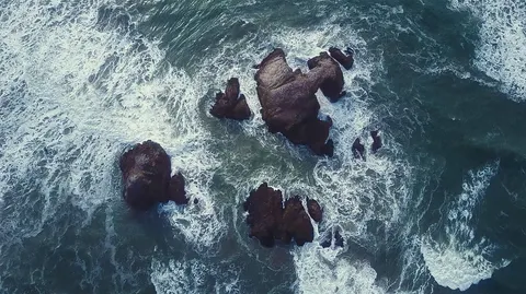 Fondo de pantalla Olas del Océano 4K · ocean · 3840×2155