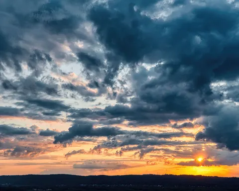 Dramatischer Himmel 4K Hintergrundbild · nature · 3840×3072