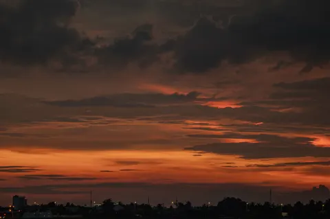 Papel de parede Céu dramático 4K · nature · 3840×2555