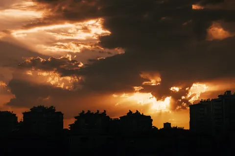 Papel de parede Céu dramático 4K · nature · 3840×2560