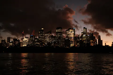 City Skyline at Night 4K Wallpaper · city · 3840×2560