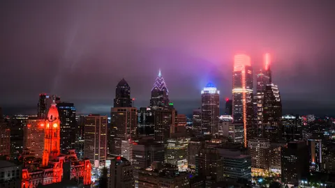 夜晚城市天际线 4K壁纸 · city · 3840×2160