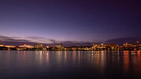 City Skyline at Night 4K Wallpaper · city · 3840×2160