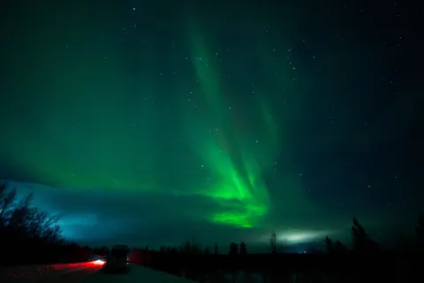Papel de parede Aurora boreal 4K · nature · 3840×2560