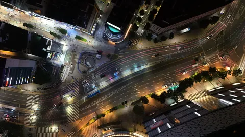 Fondo de pantalla Ciudad aérea 4K · city · 3840×2160