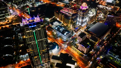 City Aerial 4K Wallpaper · city · 3840×2160
