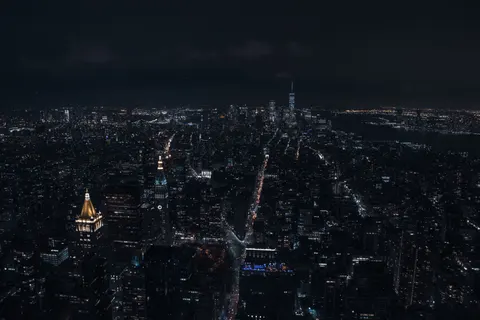 خلفية المدينة من الجو بدقة 4K · city · 3840×2563