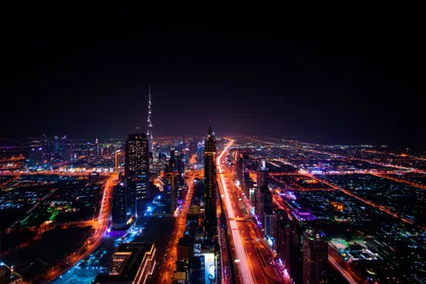 City Aerial 4K Wallpaper · city · 3840×2563
