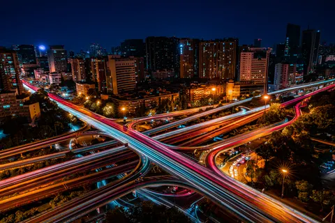 Fondo de pantalla Ciudad aérea 4K · city · 3840×2562