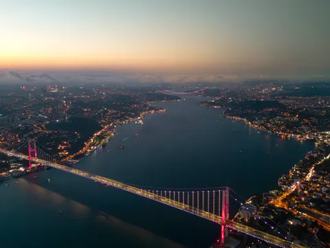 Fondo de pantalla Ciudad aérea 4K · city · 3840×2880