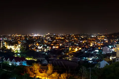 Fond d'écran Ville vue aérienne 4K · city · 3840×2561
