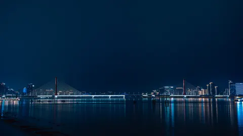 Fondo de pantalla Puente de ciudad 4K · city · 3840×2160