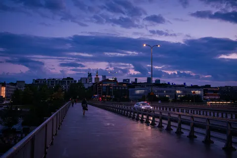 Обои Городской мост 4K · city · 3840×2560