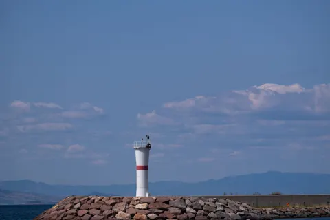 灯台のある海岸 4K壁紙 · ocean · 3840×2560
