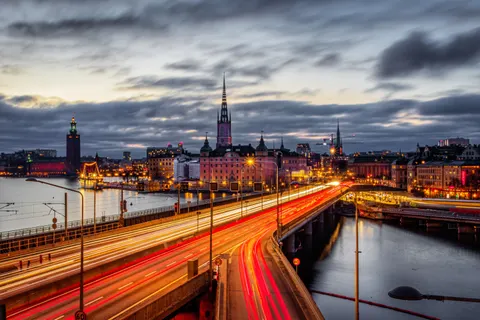 Papel de parede Ponte da cidade 4K · city · 3840×2560