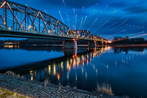 Papel de parede Ponte da cidade 4K · city · 3840×2560