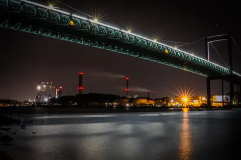 City Bridge 4K Wallpaper · city · 3840×2560