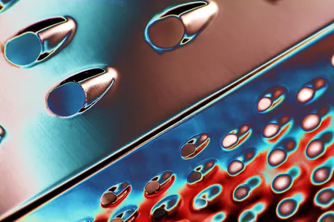 Fond d'écran Chrome liquide 4K · abstract · 3840×2560