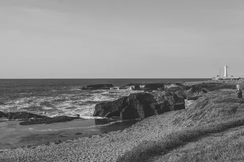 灯台のある海岸 4K壁紙 · ocean · 3840×2560
