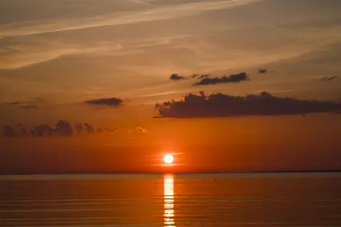 Sunset Horizon 4K Wallpaper · sunset · 3840×2560