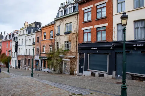 Fond d'écran Rue de la vieille ville 4K · architecture · 3840×2560