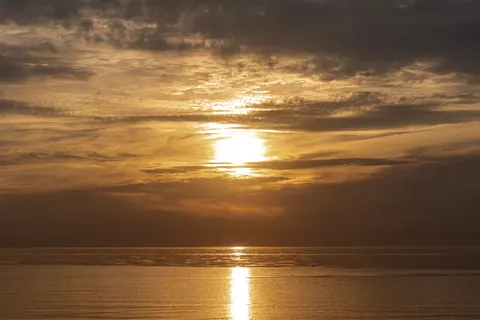 Sunset Horizon 4K Wallpaper · sunset · 3840×2560