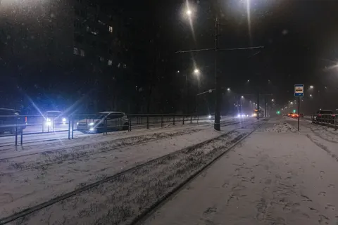 Sfondo Nevicata 4K · winter · 3840×2560