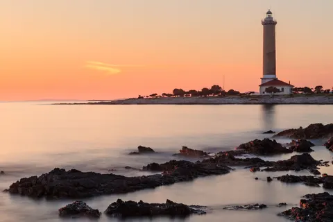 등대 해안 4K 배경화면 · ocean · 3840×2560