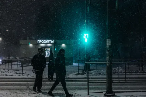 Sfondo Nevicata 4K · winter · 3840×2560