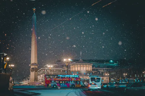 Sfondo Nevicata 4K · winter · 3840×2555