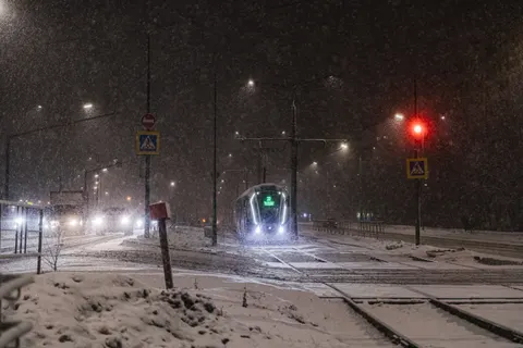 Sfondo Nevicata 4K · winter · 3840×2560