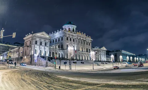 Sfondo Nevicata 4K · winter · 3840×2335