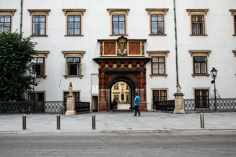 Old Town Street 4K Wallpaper · architecture · 3840×2560