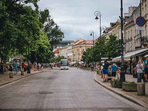 Old Town Street 4K Wallpaper · architecture · 3840×2878