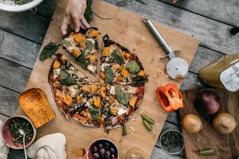 Pizza 4K Hintergrundbild · food · 3840×2560