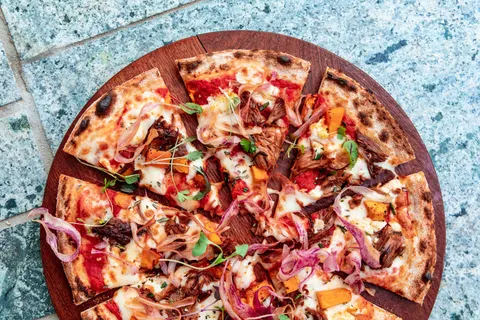 خلفية بيتزا بدقة 4K · food · 3840×2560