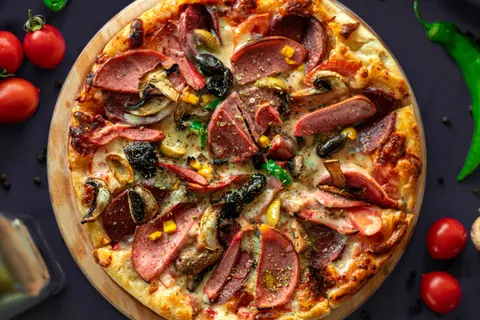 Wallpaper Pizza 4K · food · 3840×2560