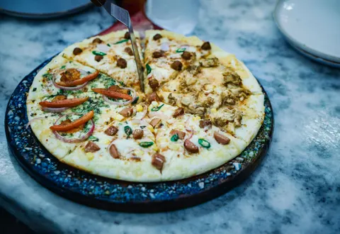 Wallpaper Pizza 4K · food · 3840×2644