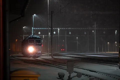 Sfondo Nevicata 4K · winter · 3840×2560