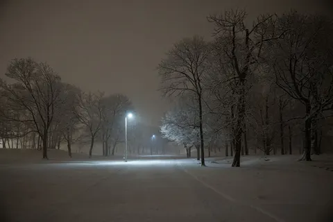 Sfondo Nevicata 4K · winter · 3840×2560