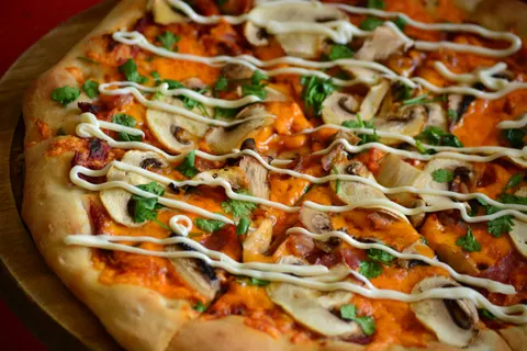 Pizza 4K Hintergrundbild · food · 3840×2560